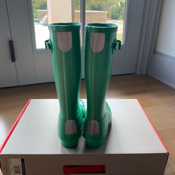 SOLD Hunter Kid's Starcloud Rain Boots: Sea Noodle - Picture 10 of 13